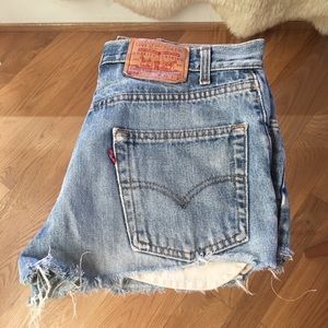 550 Vintage Levi’s Denim Shorts